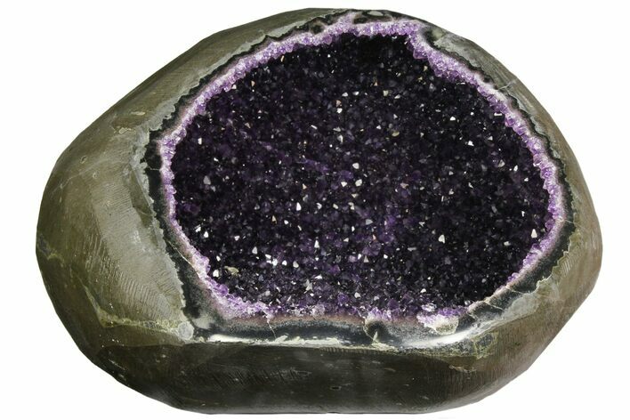 Top Quality, Amethyst Geode with Calcite Crystals - Uruguay #140531